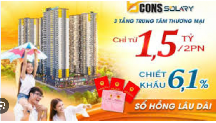 Bcons Solary – Căn hộ 53m² dưới 2 tỷ hiếm hoi tại khu Đông, giữ chỗ ngay!